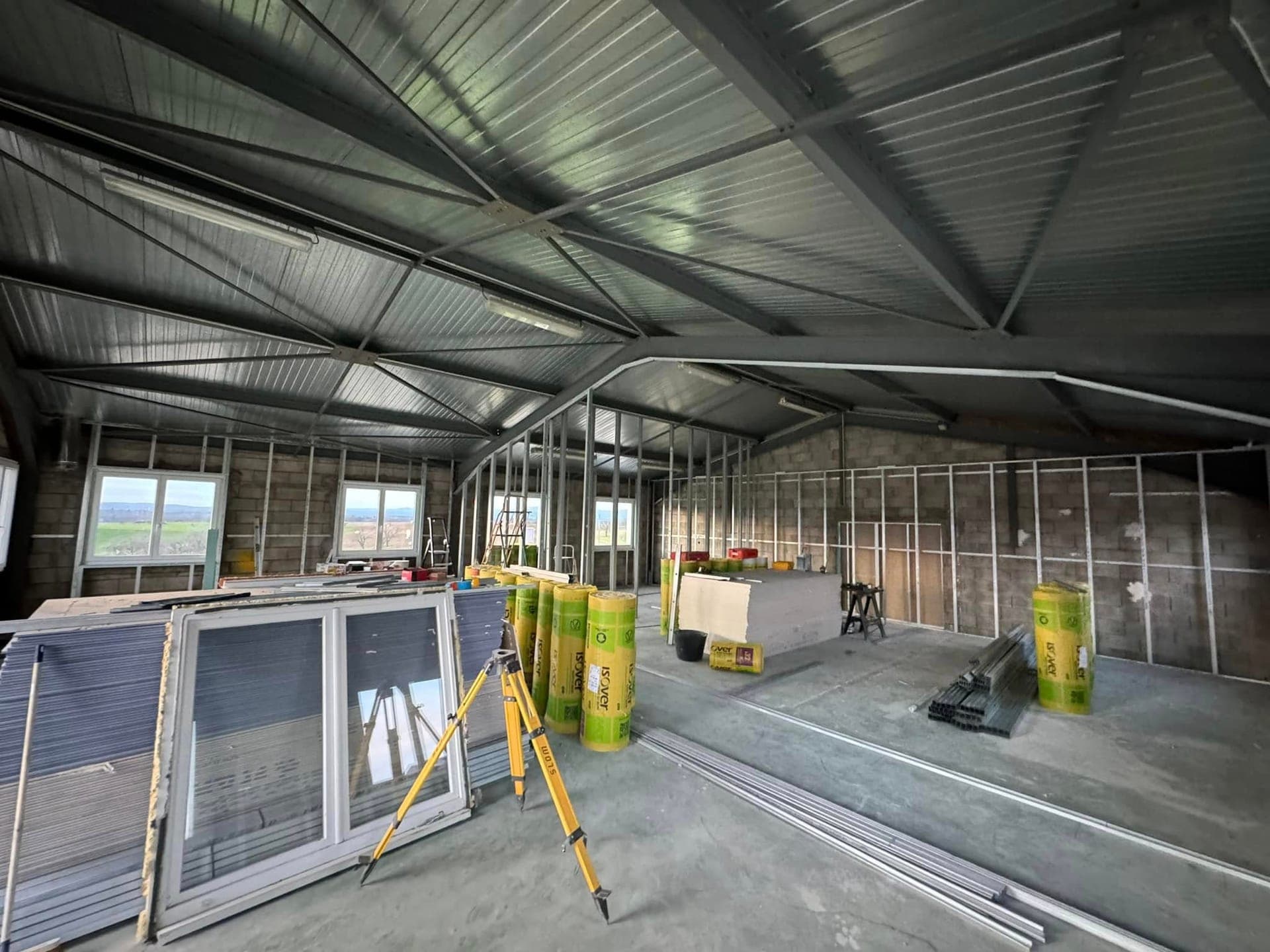 Travaux plaquiste bureau